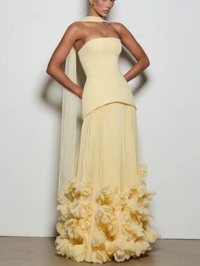 Babyboo SERAPHINA GOWN - LEMON